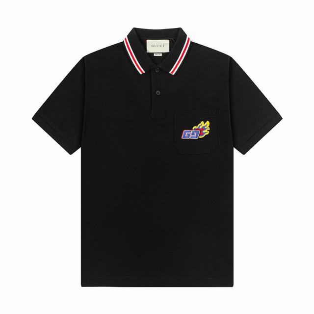 Brand: Gucci Fabric: pure cotton mercerized pearl Weight: 260 Color: black white