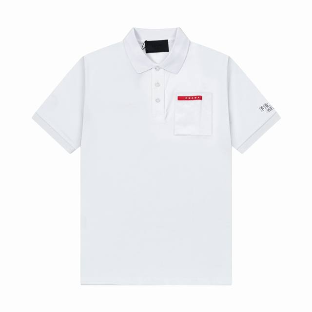 Brand: Prada Fabric: Pure Cotton Mercerized Pique Weight: 230 Color: Black White