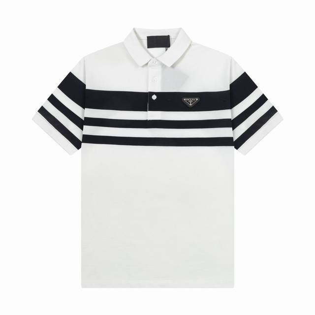 Brand: Prada Fabric: Pure Cotton Mercerized Pique Weight: 260 Color: Black White
