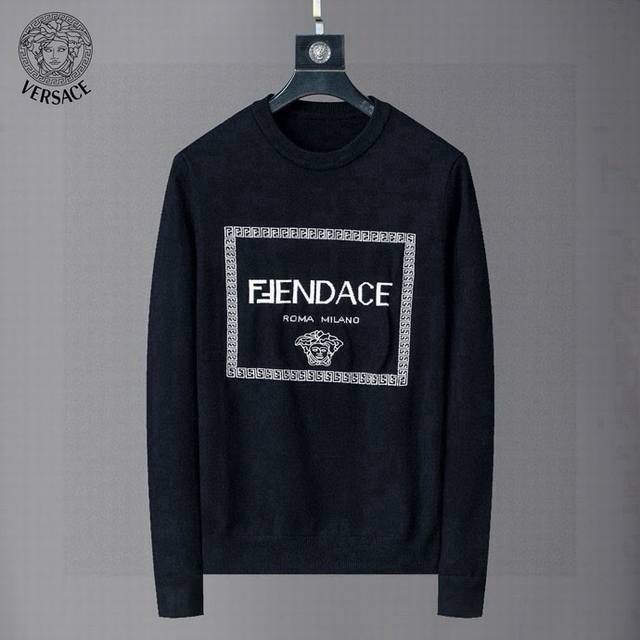 knitted sweater Style No.: 6812 Main Color: black, white Size: M