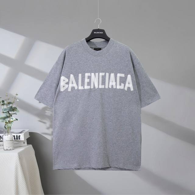 B76# Top quality in the market Balenciaga 2025Ss masking paper letter tape worn