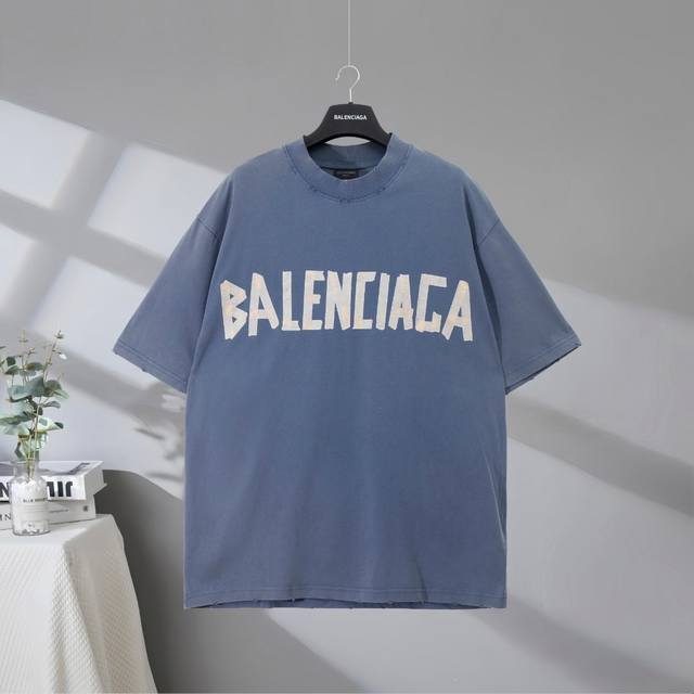 B76# Top quality in the market Balenciaga 2025Ss masking paper letter tape worn