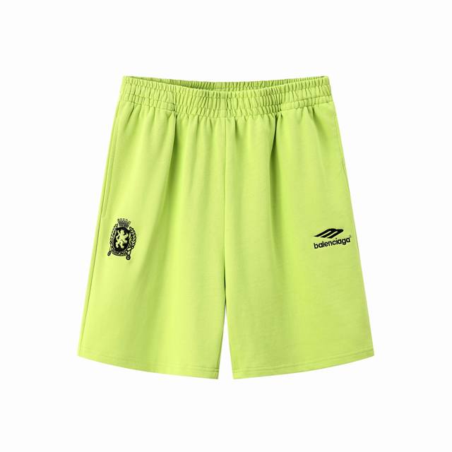 D001# Joint Manchester United embroidered cotton knitted shorts for men and wome