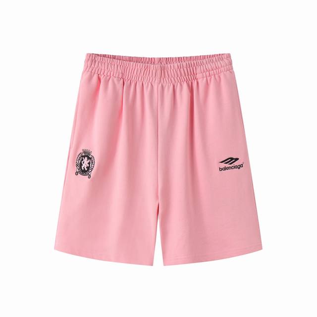 D001# Joint Manchester United embroidered cotton knitted shorts for men and wome
