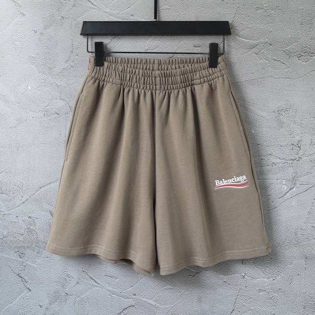 34101# Classic Coke letter embroidered shorts beach pants for men and women Colo