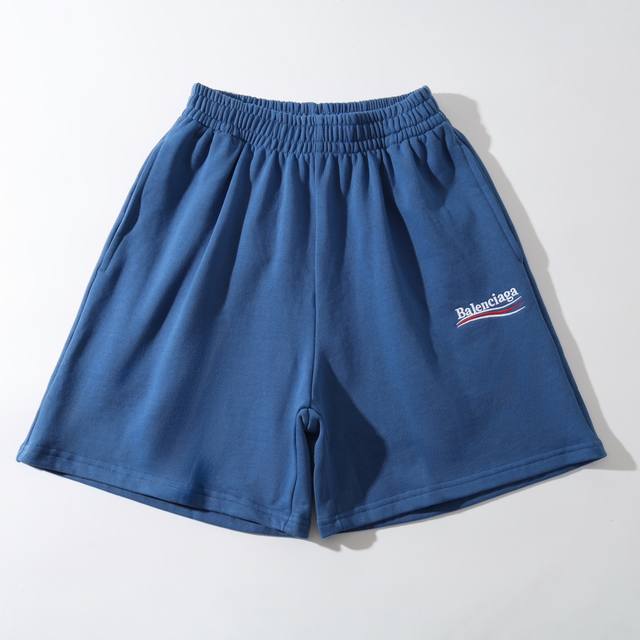 34101# Classic Coke letter embroidered shorts beach pants for men and women Colo