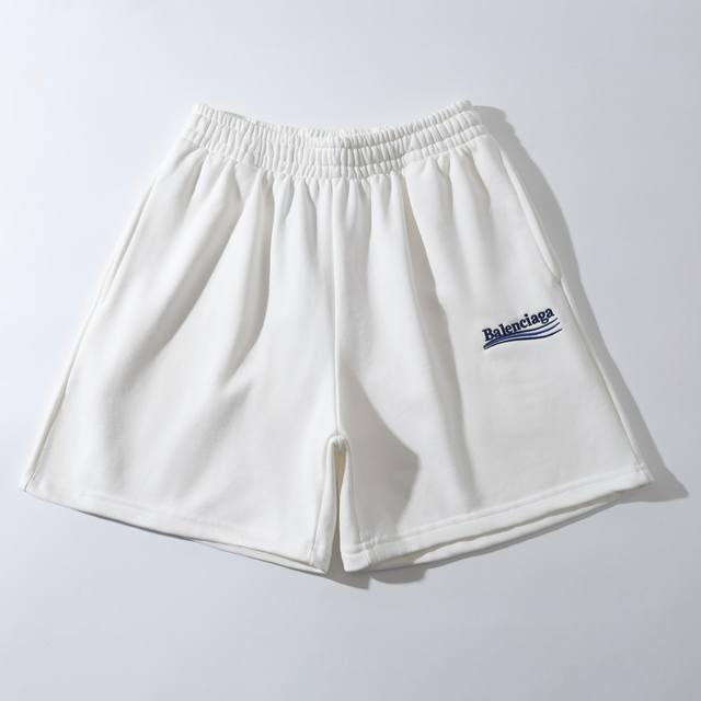 34101# Classic Coke letter embroidered shorts beach pants for men and women Colo