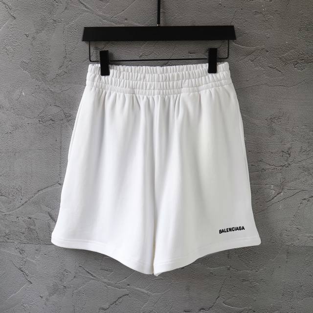 34104# Small English letters embroidered shorts beach pants shorts Color: black,