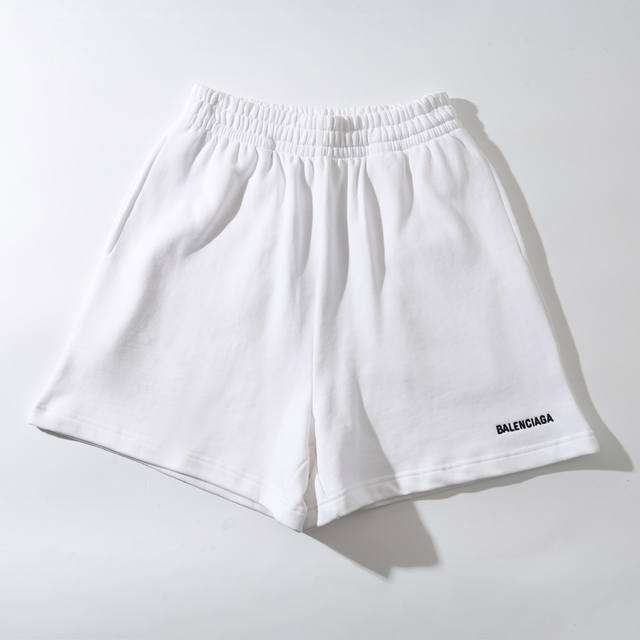 34104# Small English letters embroidered shorts beach pants shorts Color: black,