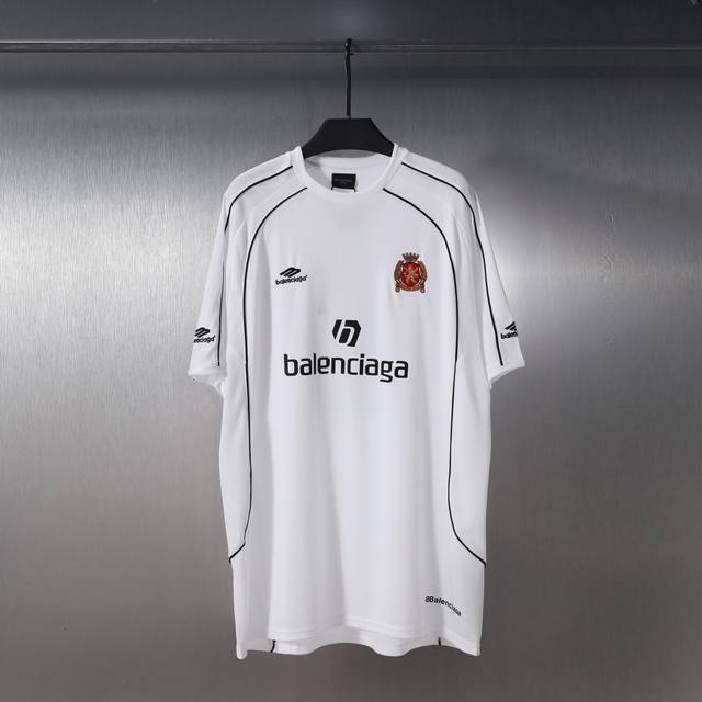 E09# 3B Sports co-branded No. 10 Paris Manchester United football embroidered sh