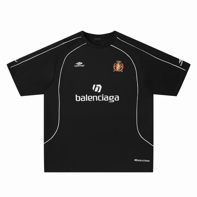E03# Football embroidered short-sleeved jersey in stock for men and women Color:
