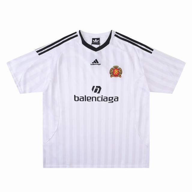 E01# Joint Sporty Stripe Short Sleeve Jersey Color: Black, Red, White Size: 1 2