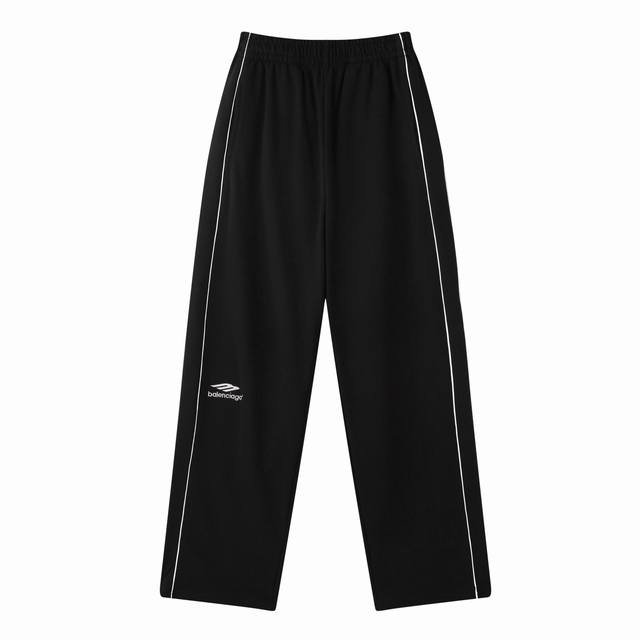 C009# Classic sports series 3B Sports small embroidery double-sided sweatpants s