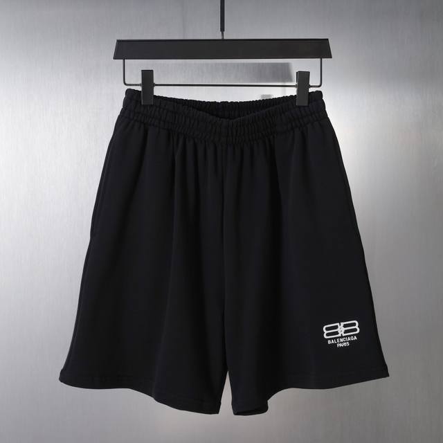 34105# Shorts for men and women couples sweatpants woven pure cotton terry mater