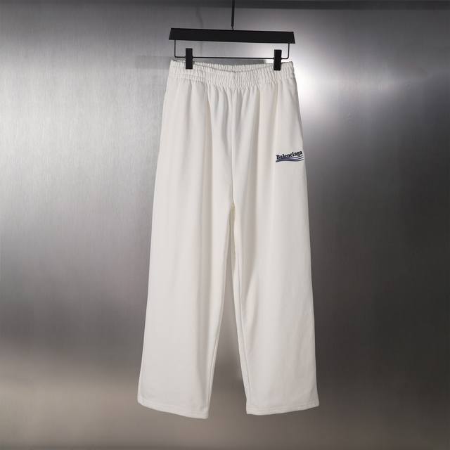 34114# Classic Coca Cola Logo embroidery solid color all-match casual sweatpants