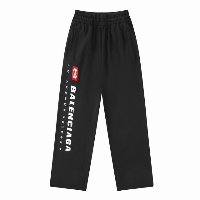C024# 8B printed letter sweatpants sports pants trousers for men and women Color