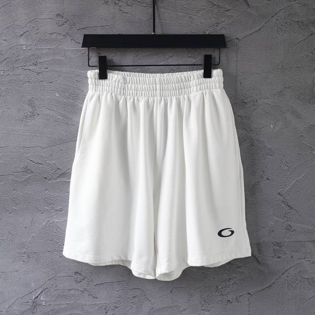 D017# Ring 6B embroidered shorts beach pants sweatpants sports pants men and wom