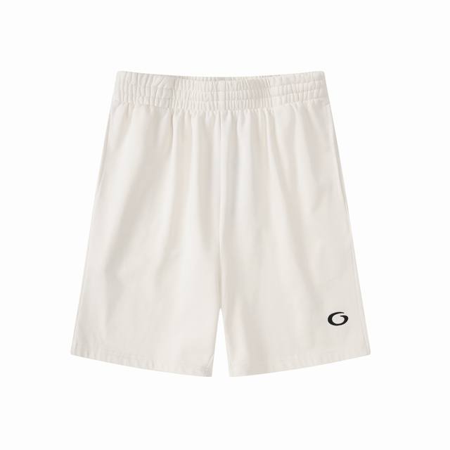 D017# Ring 6B embroidered shorts beach pants sweatpants sports pants men and wom