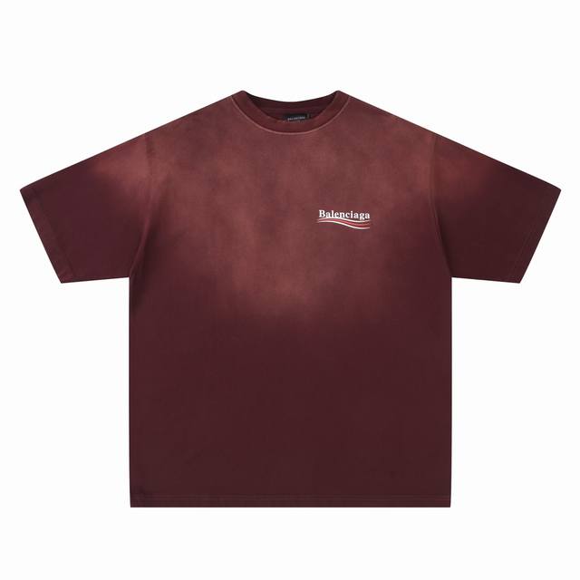 Cx18# Classic Coke Printed Washed Distressed Short Sleeve T-shirt for Men and Wo