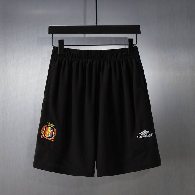 E05# 3B Sports co-branded Manchester United football embroidered jersey shorts f