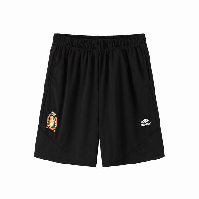 E05# 3B Sports co-branded Manchester United football embroidered jersey shorts f