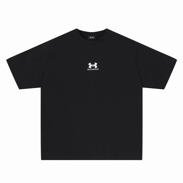Cx14# Joint classic logo embroidered sports short-sleeved T-shirt for men and wo
