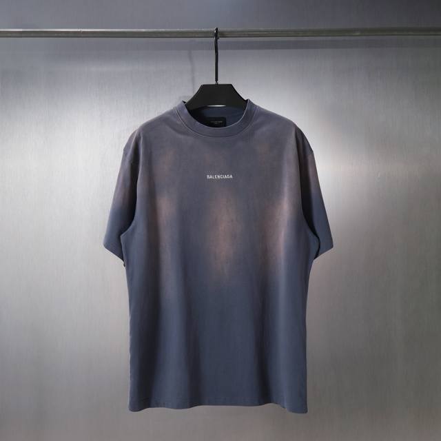 Cx-05# Classic front and back large and small letters embroidered casual loose r