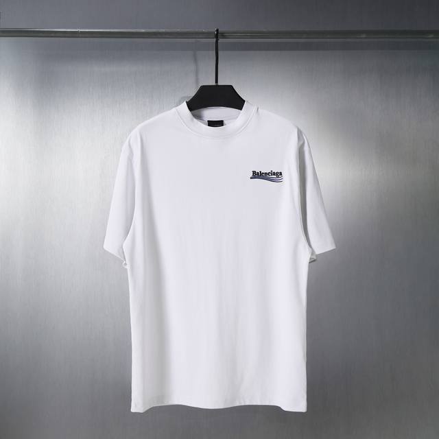 Cx03#Classic Coke Wave Logo Letter Embroidery Casual Loose Round Neck Short Slee