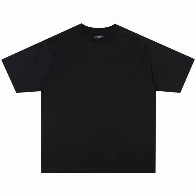 F009#Double collar embroidery simple design versatile short sleeves for men and