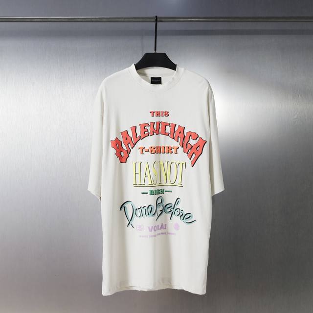Cx13# Cartoon letter print short sleeves for men and women Size: SML Xl Item No.