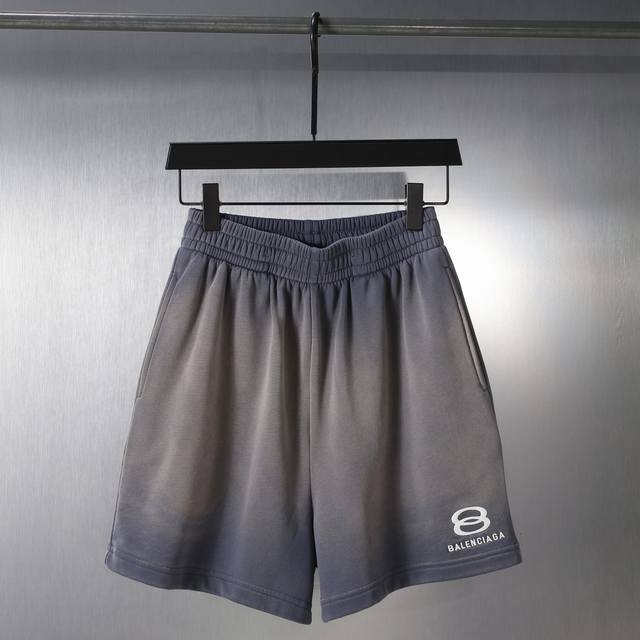 D006-1# Summer new classic 8B double ring embroidery pure cotton shorts shorts b