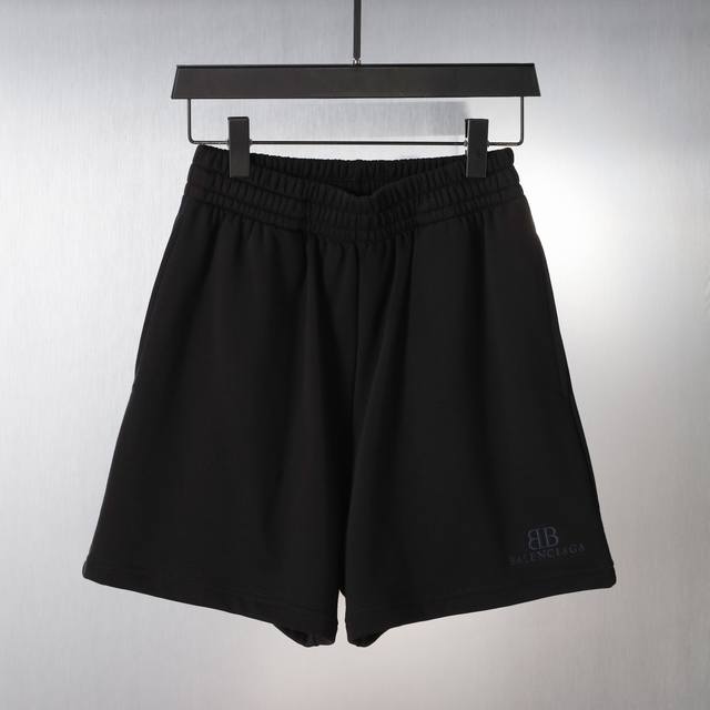 003# Classic double B letter embroidered shorts casual loose shorts sports pants