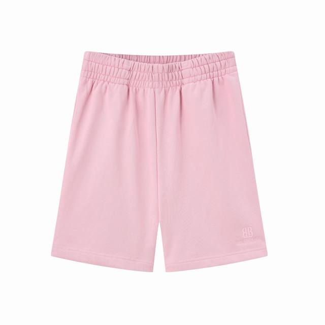 003# Classic double B letter embroidered shorts casual loose shorts sports pants