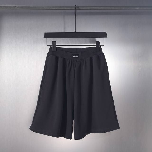 D014# Waistband Logo Webbing Sweatpants Sports Pants Shorts for Men and Women Si