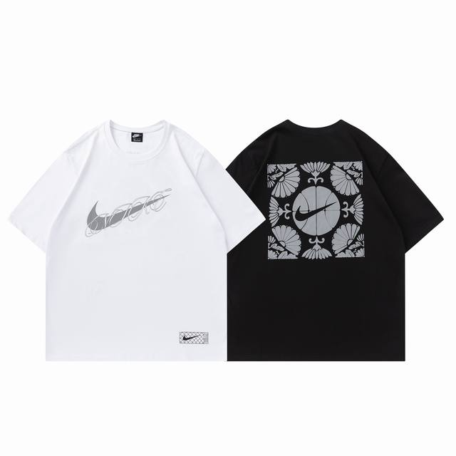 101# Nike T-shirt black and white M-Xxl DDD