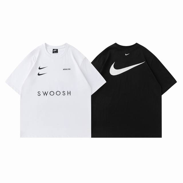 117# Nike T-shirt black and white M-Xxl DDD