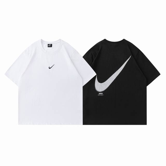 115# Nike T-shirt black and white M-Xxl DDD