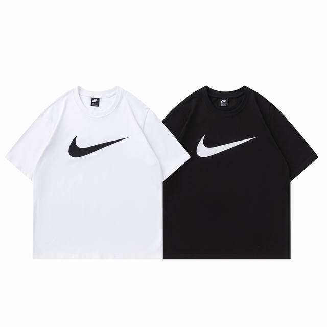 102# Nike T-shirt black and white M-Xxl DDD