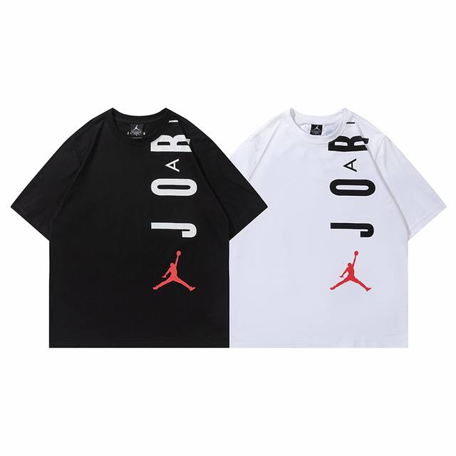 269# Jordan short sleeve black white M-Xxl DDD