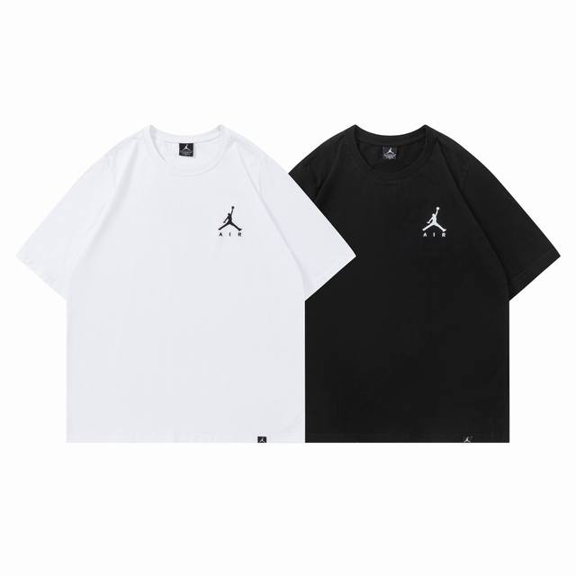 327#Aj flying short sleeve black white M-Xxl DDD