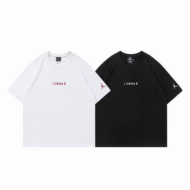 337#Aj flying short sleeve black white M-Xxl DDD