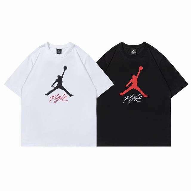 207# Jordan short sleeve black white M-Xxl DDD