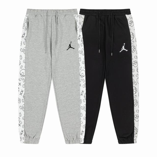 809#Aj flying terry sweatpants black gray M-Xxl DDD