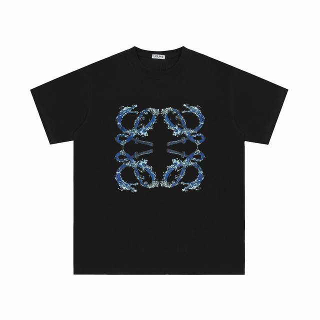 We24# Top OEM quality Loewe 25Ss classic printed T-shirt short sleeve No need fo