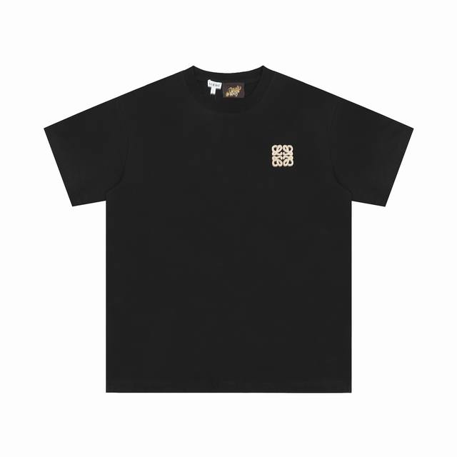 We15# Top OEM quality Loewe 25Ss classic cotton Logo short-sleeved T-shirt No ne