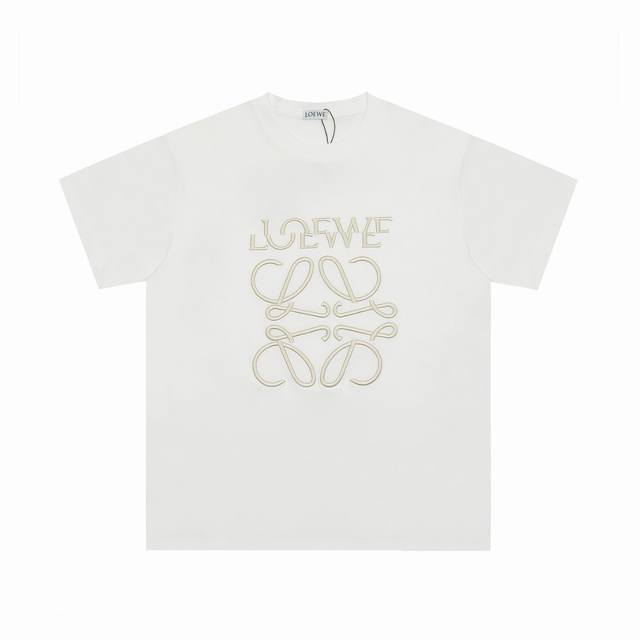 We11# Top OEM quality Loewe 25Ss classic T-shirt short sleeve No need for the so