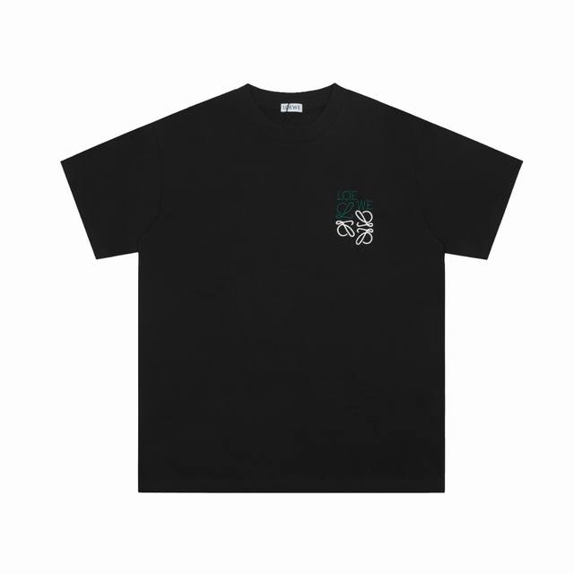 We01# Top OEM quality Loewe 25Ss classic T-shirt short sleeve No need for the so