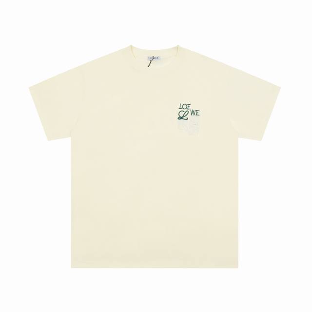 We01# Top OEM quality Loewe 25Ss classic T-shirt short sleeve No need for the so