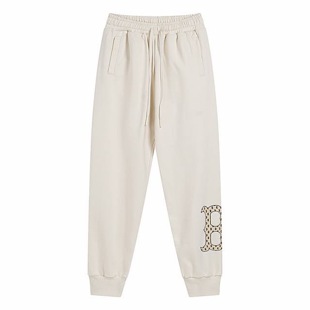 902 Mlb official men and women couple old flower series sports trousers fashion