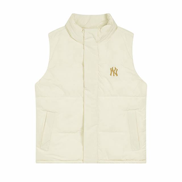 D9911# Mlb official men and women couple fashion casual down vest jacket 24 autu